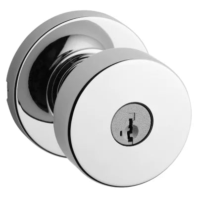 Kwikset Pismo Modern Knob with Round Rosette