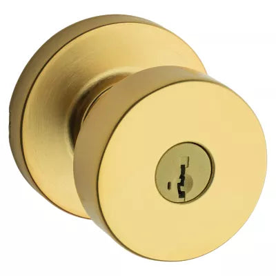 Kwikset Pismo Modern Knob with Round Rosette