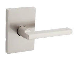 Kwikset Halifax Lever In Satin Nickel