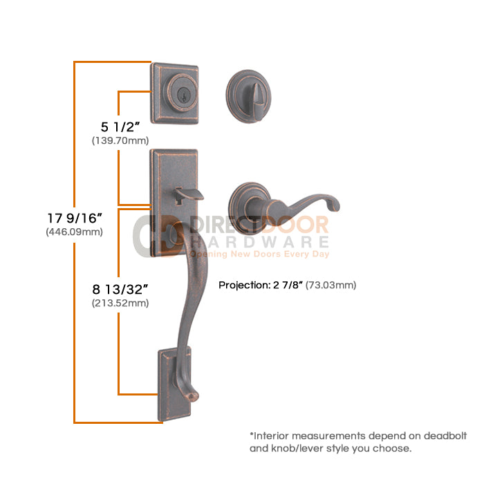 Kwikset Hawthorne Handleset