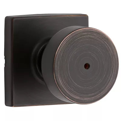 Kwikset Pismo Modern Knob with Square Rosette