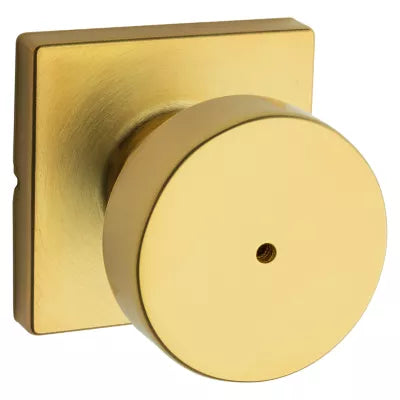 Kwikset Pismo Modern Knob with Square Rosette