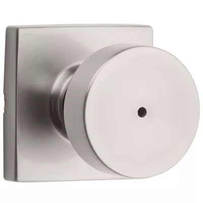 Kwikset Pismo Modern Knob with Square Rosette