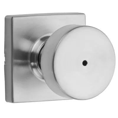 Kwikset Pismo Modern Knob with Square Rosette