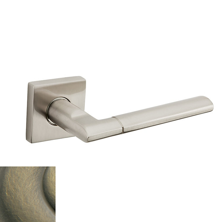 Baldwin Estate L021 - Satin Brass & Black (Rosette NOT INCLUDED)