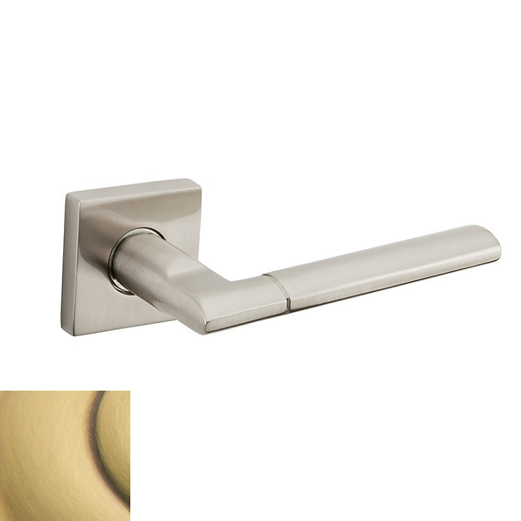 Baldwin Estate L021 - Satin Brass & Brown (Rosette NOT INCLUDED)