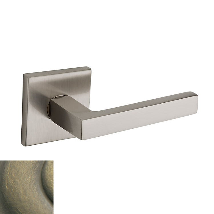 Baldwin Estate L023 - Satin Brass & Black (Rosette NOT INCLUDED)
