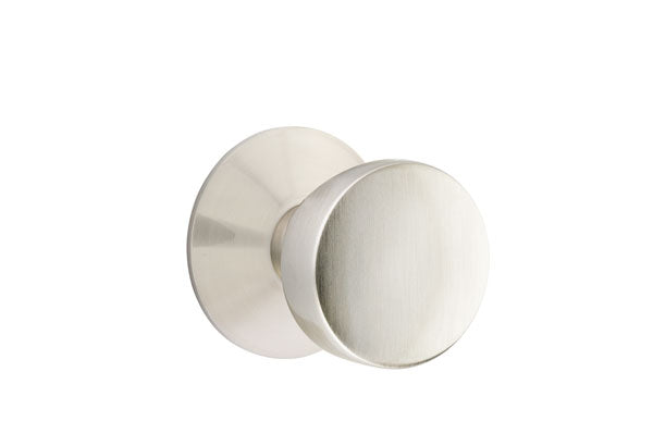 Emtek Laurent Door Knob with Modern Rosette Oil Rubbed Bronze