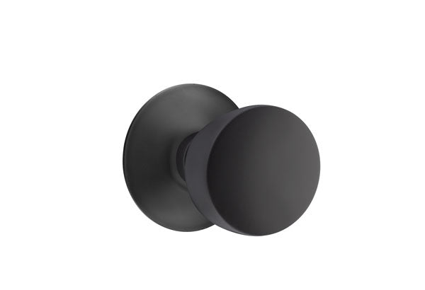 Emtek Laurent Door Knob with Modern Rosette Oil Rubbed Bronze