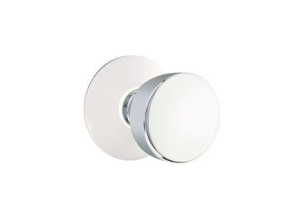 Emtek Laurent Door Knob with Modern Rosette Oil Rubbed Bronze