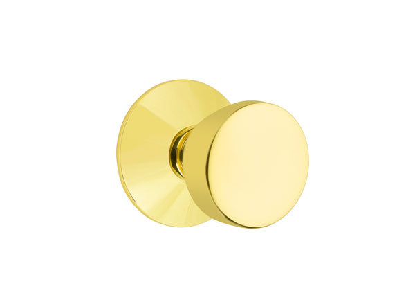 Emtek Laurent Door Knob with Modern Rosette Oil Rubbed Bronze