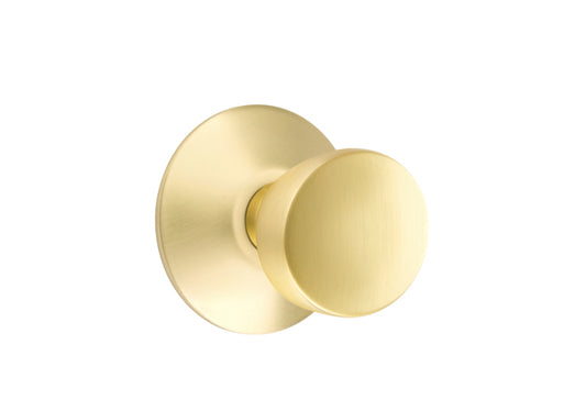 Emtek Laurent Door Knob with Modern Rosette Oil Rubbed Bronze