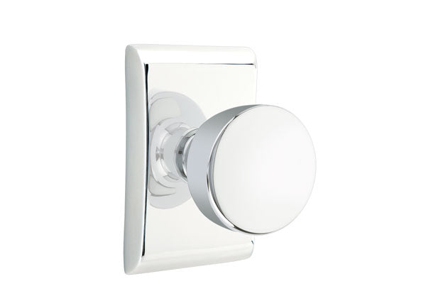 Emtek Laurent Door Knob with Neos Rosette