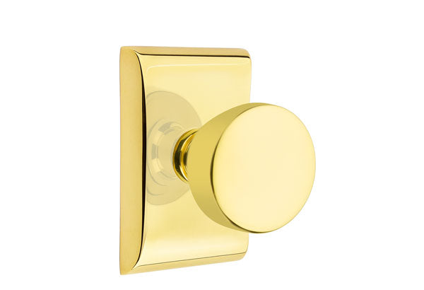 Emtek Laurent Door Knob with Neos Rosette