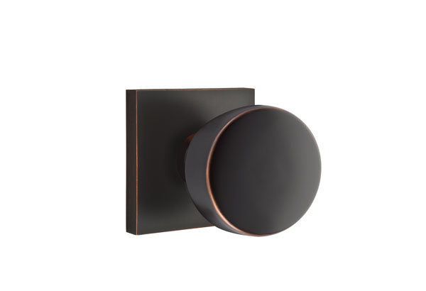 Emtek Laurent Door Knob with Square Rosette