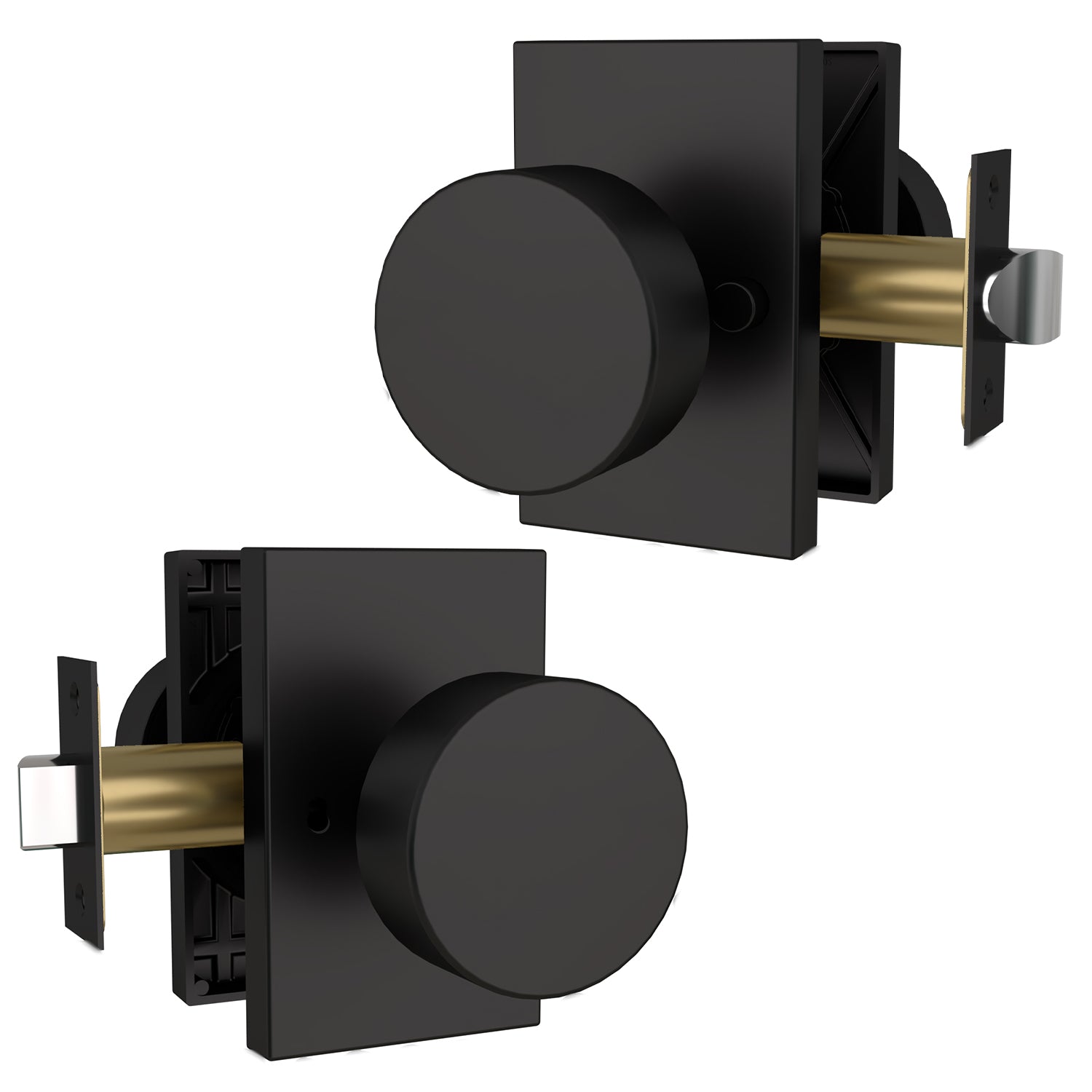 Mega Handles Laura Privacy Matte Black