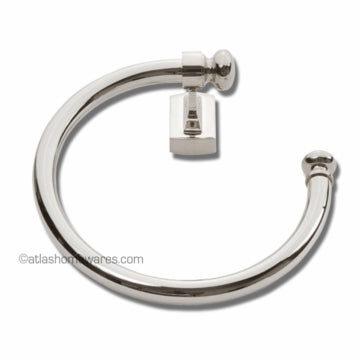 Legacy Bath Towel Ring Polished Nickel