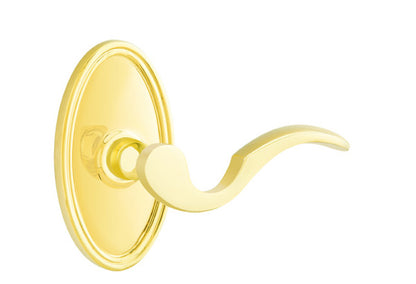 Emtek Cortina Lever Lifetime Brass-Oval Rosette
