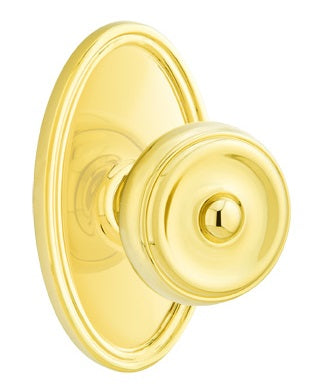 Emtek Waverly Knob - Oval Rosette