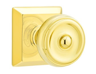 Emtek Waverly Knob - Quincy Rosette