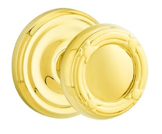 Emtek Ribbon and Reed Knob - Regular Rosette