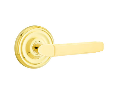 Emtek Milano Lever Lifetime Brass-Regular Rosette