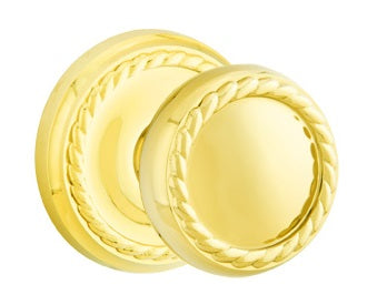 Emtek Rope Knob with Rope Rosette