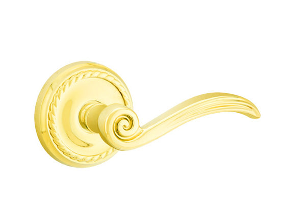 Emtek Elan Lever with Rope Rosette