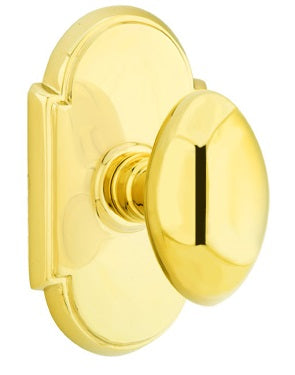 Emtek Egg Knob with #8 Rosette