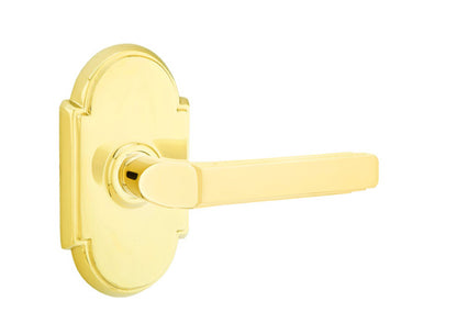 Emtek Milano Lever Lifetime Brass-Style 8 Rosette