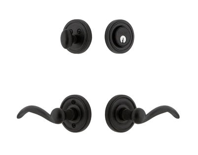 Ageless Iron Tine Lever with Loch Rosette Combo Entry Set