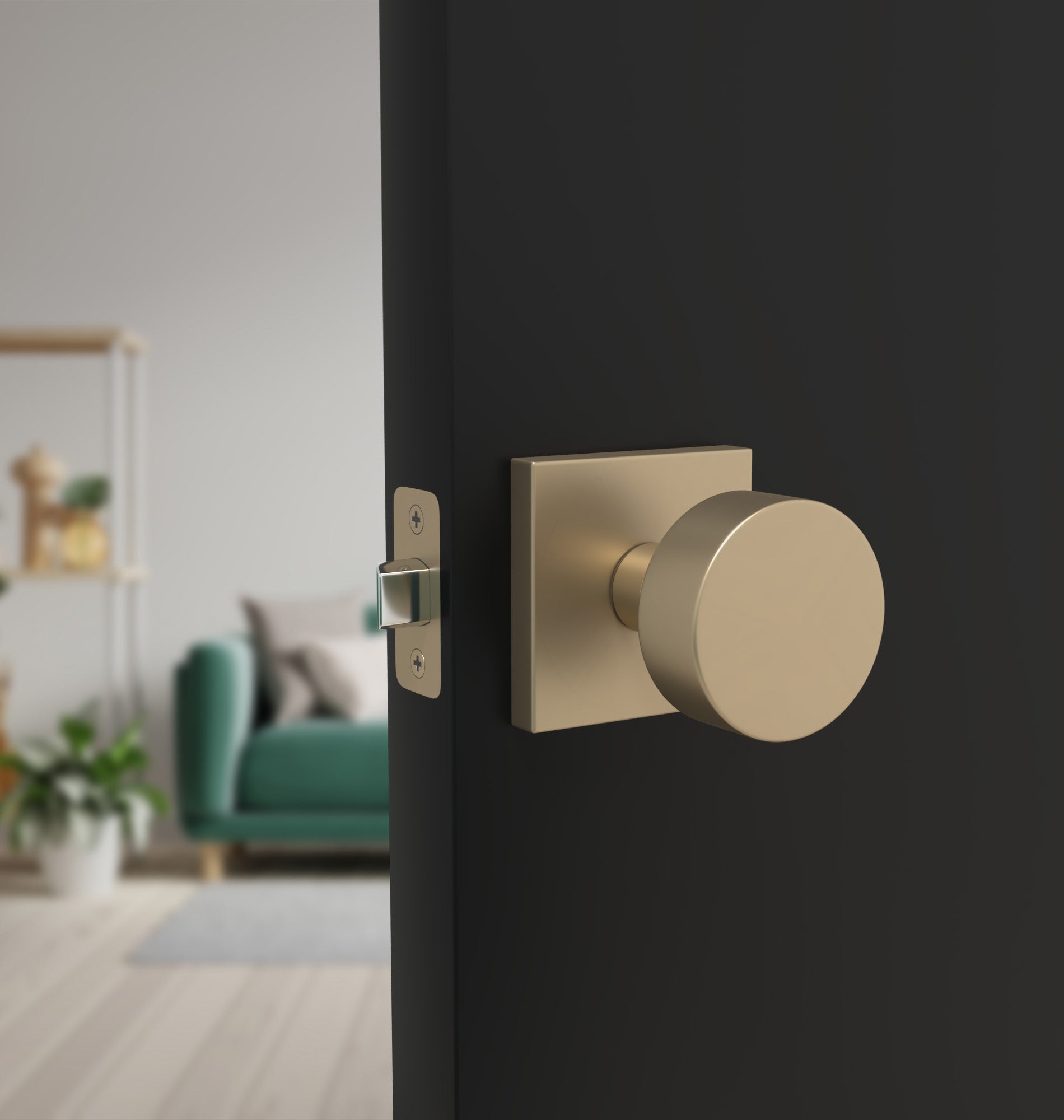Mega Handles Suana Passage Satin Brass