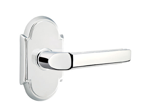 Emtek Milano Lever with #8 Rosette