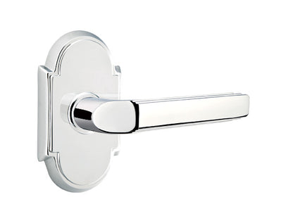 Emtek Milano Lever with #8 Rosette