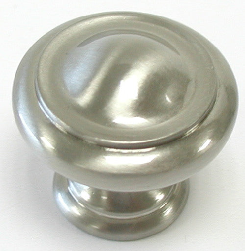 Top Knobs Nouveau Dome Knob in Brushed Satin Nickel