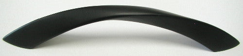 Top Knobs Nouveau Twist Cabinet Pull in Flat Black