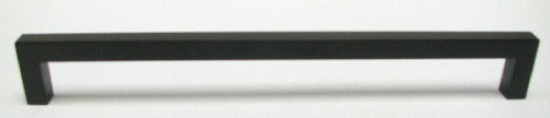 Top Knobs Nouveau Square Bar Pull in Flat Black