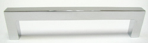 Top Knobs Nouveau Square Bar Pull in Polished Chrome