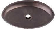 Aspen Oval Backplate in Mahogany Bronze