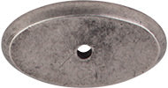 Aspen Oval Backplate in Silicone Bronze Light
