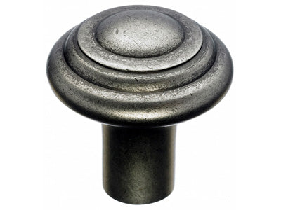 Aspen Button Knob in Silicone Bronze Light