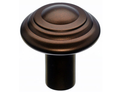 Aspen Button Knob in Mahogany Bronze