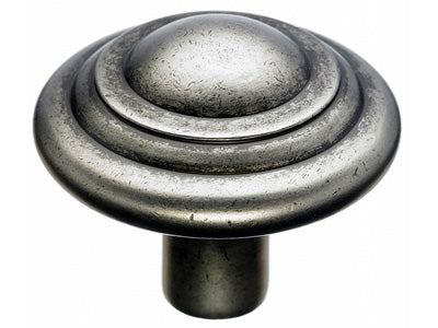 Aspen Button Knob in Silicone Bronze Light