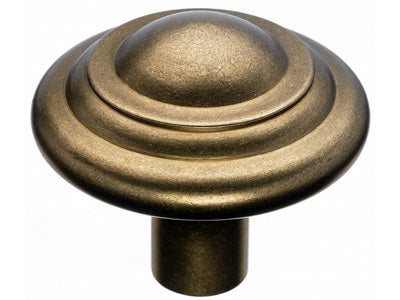 Aspen Button Knob in Light Bronze