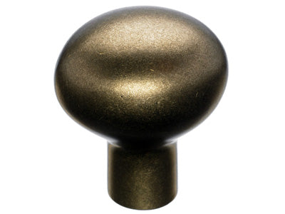 Aspen Small Egg Knob in Light Bronze