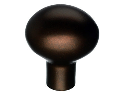 Aspen Small Egg Knob in Mahogany Bronze