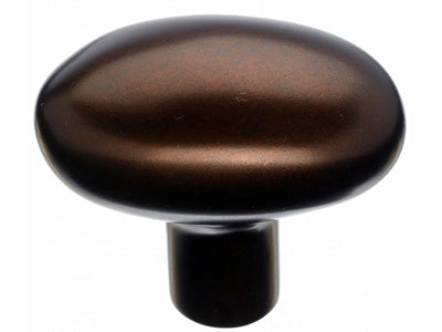 Aspen Small Potato Knob in Mahogany Bronze