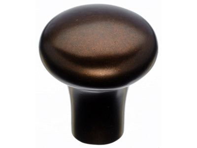 Aspen Round Knob in Mahogany Bronze