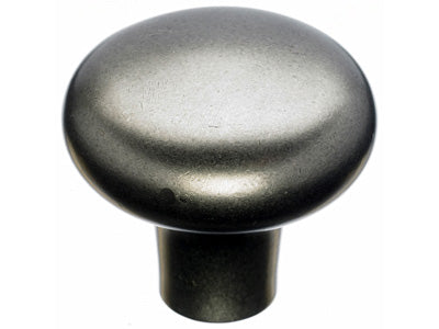 Aspen Round Knob in Silicone Bronze Light