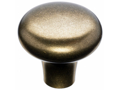 Aspen Round Knob in Light Bronze